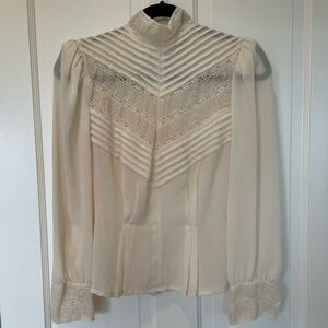 Vintage Glances Lace Blouse